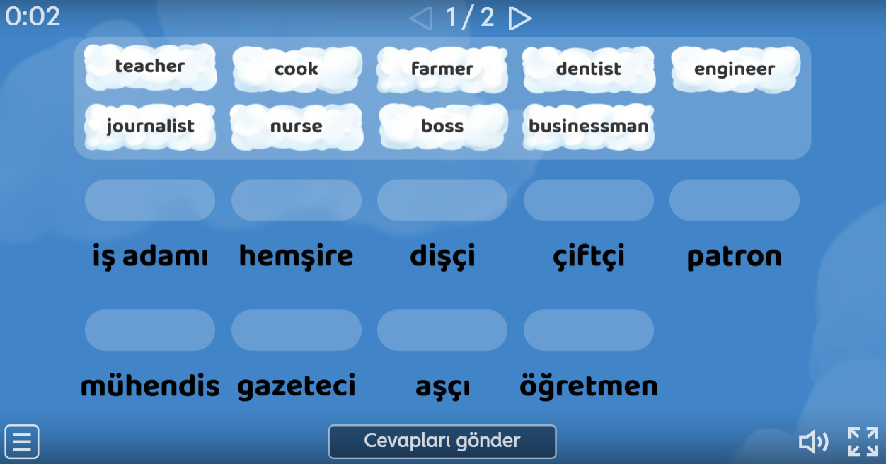 Multi English 5 - Jobs 1